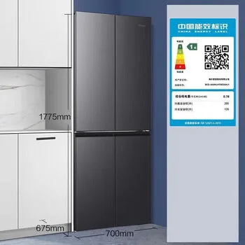 海尔（Haier）冰箱405升双循环双变频十字对开门家用大容量DEO净味风…